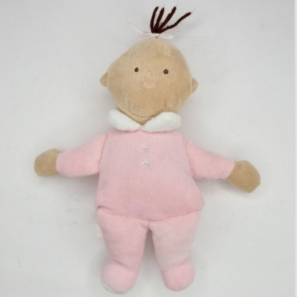 Little Princess Baby Plush Doll Tan Brunette 9" 2011 North American Bear